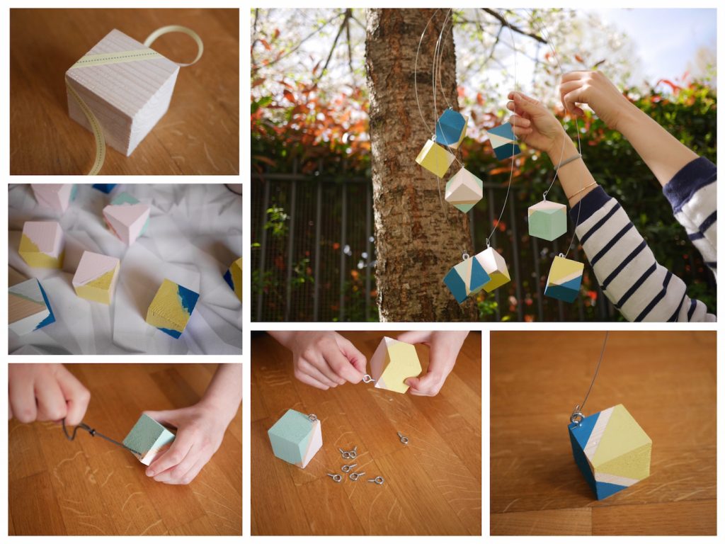 Tutoriel pas à pas mobile géométrique