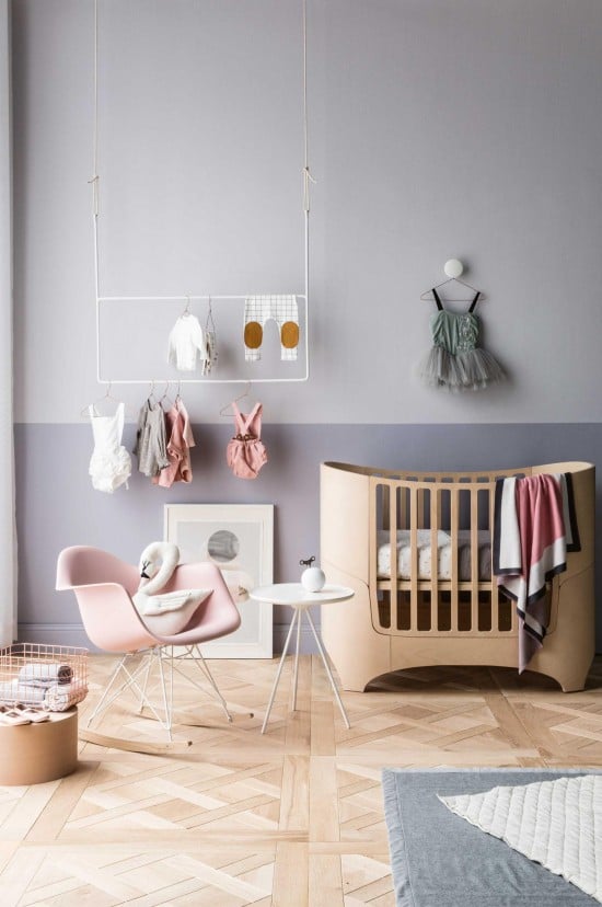 inspiration penderie chambre bebe fille
