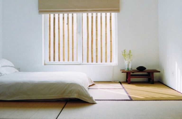 chambre japonaise idée zen