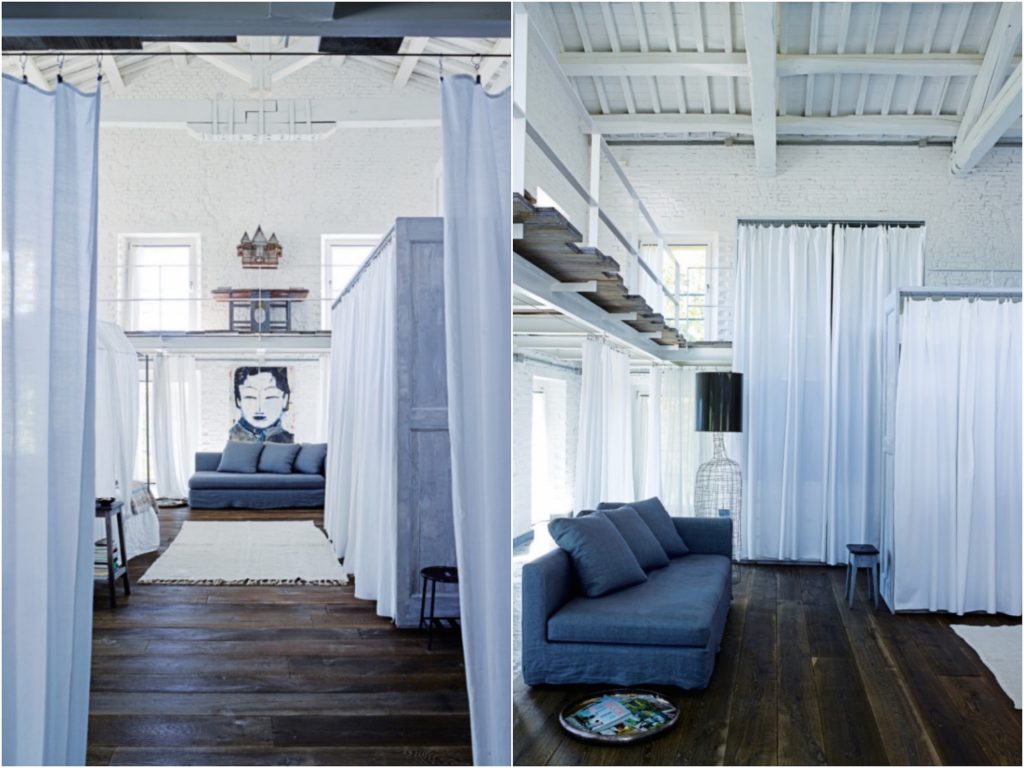 ancienne usine transformée en maison loft