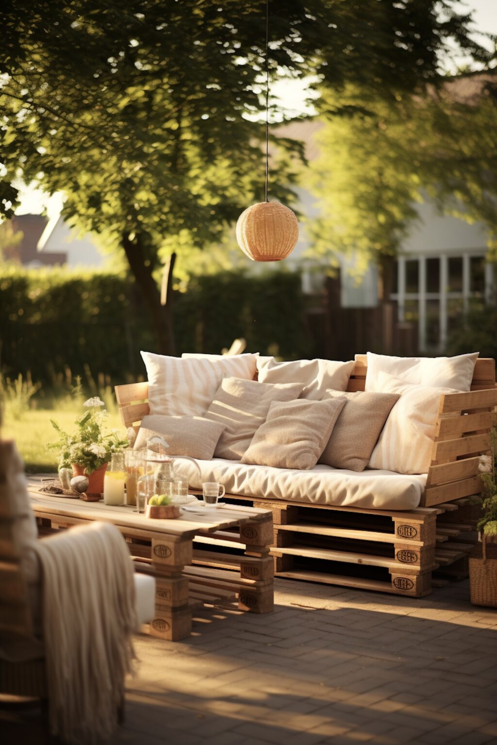 comment faire canapé cosy DIY en palette de bois pas à pas