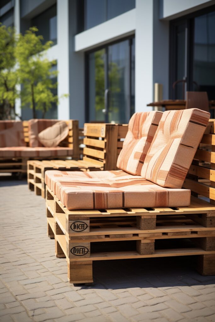 faire fauteuil lounge terrasse palette bois tutoriel