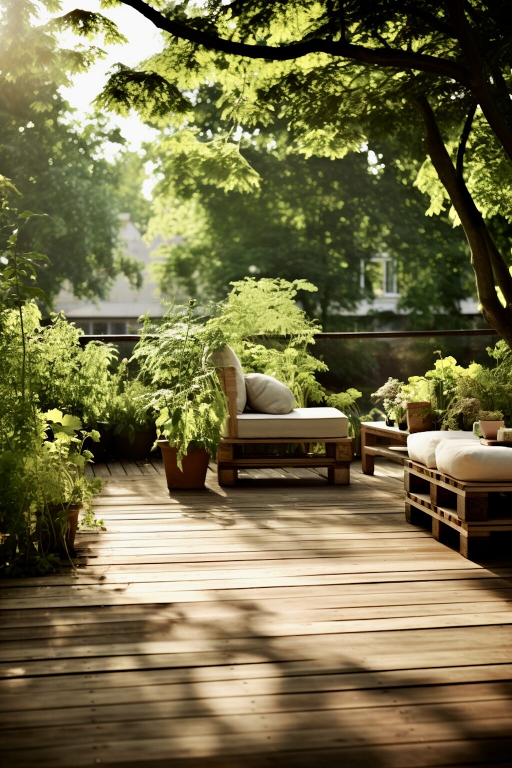 mobilier de jardin diy en palettes ean