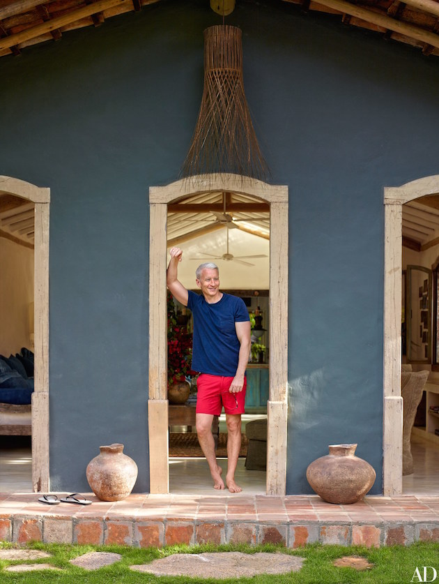 Anderson Cooper visite maison au Brésil
