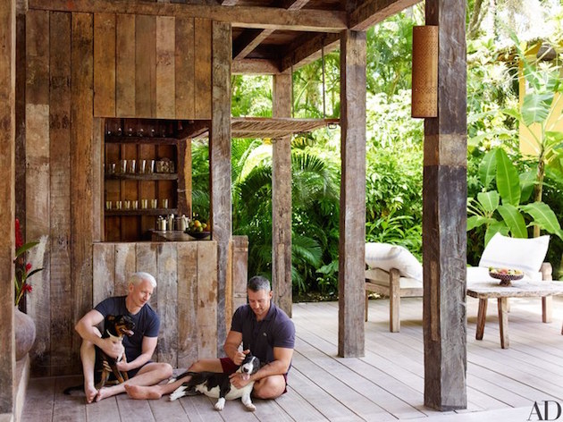 Anderson Cooper visite maison au Brésil