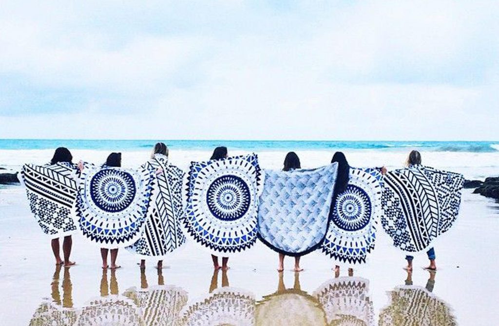 serviette de plage amazon ronde