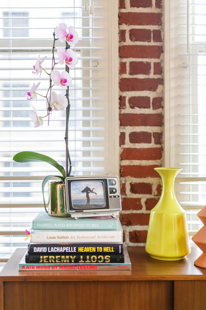 Urban jungle colorée appartement fluo multicolore