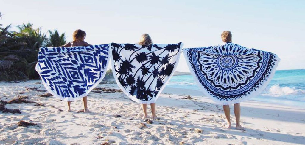 serviette de plage amazon ronde