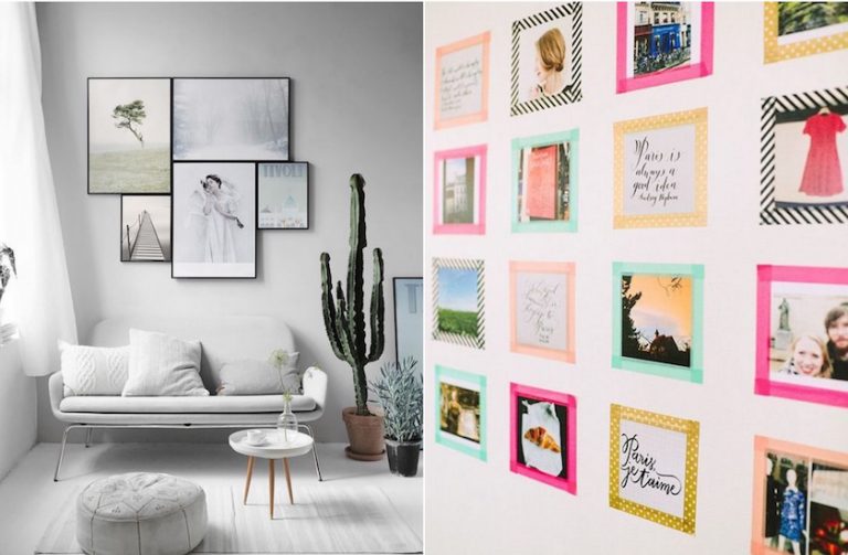 deco avec des photos idees