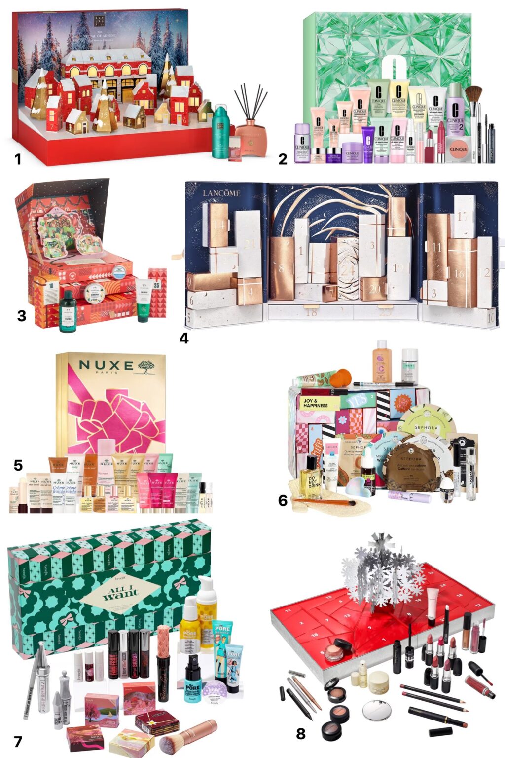 calendrier avent adulte 2023 test cosmeto maquillage