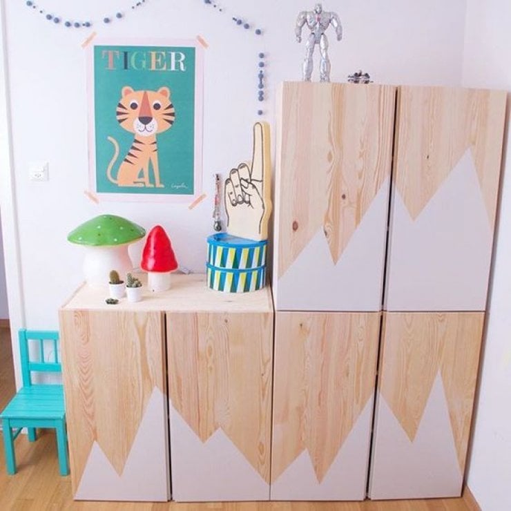 Customiser un meuble IKEA pour la chambre d'enfant