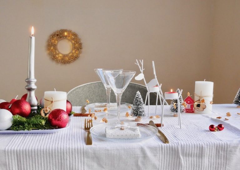 Inspiration Noël : table Monoprix déco - Clem Around The Corner