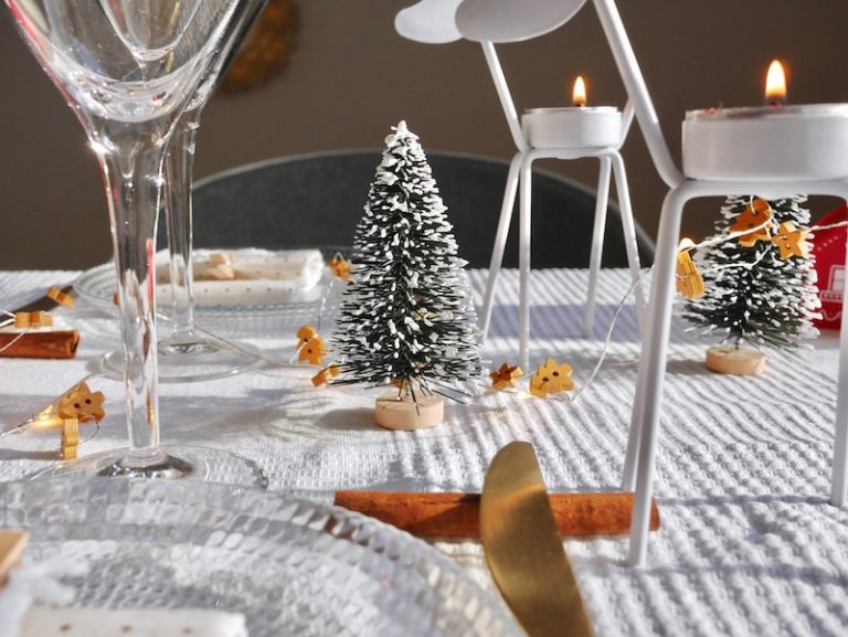 table Monoprix déco collection maison noel 2017