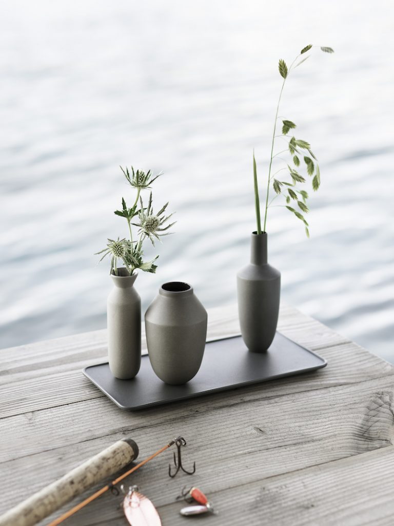 Soliflore plateau aimant Muuto design minimaliste scandinave