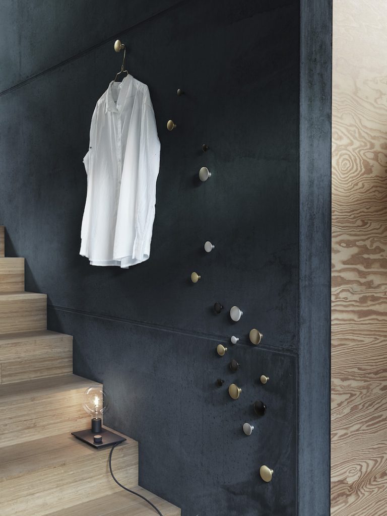 patere muuto dots en métal