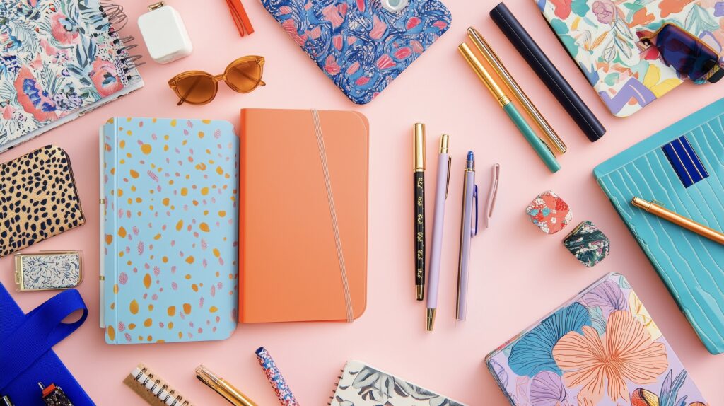 papeterie originale en ligne adresse graphique colorée