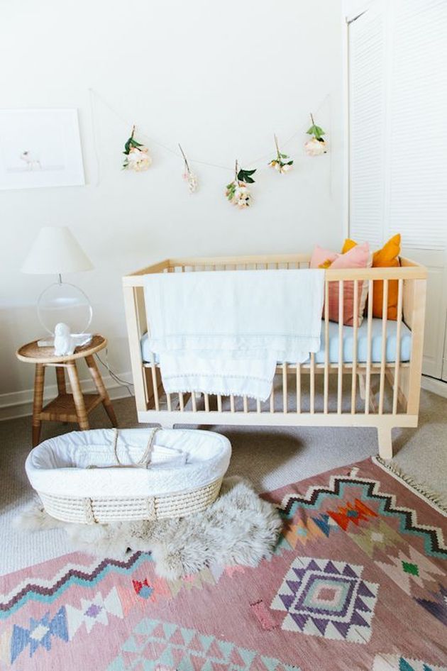 décoration bohème chambre enfant bebe