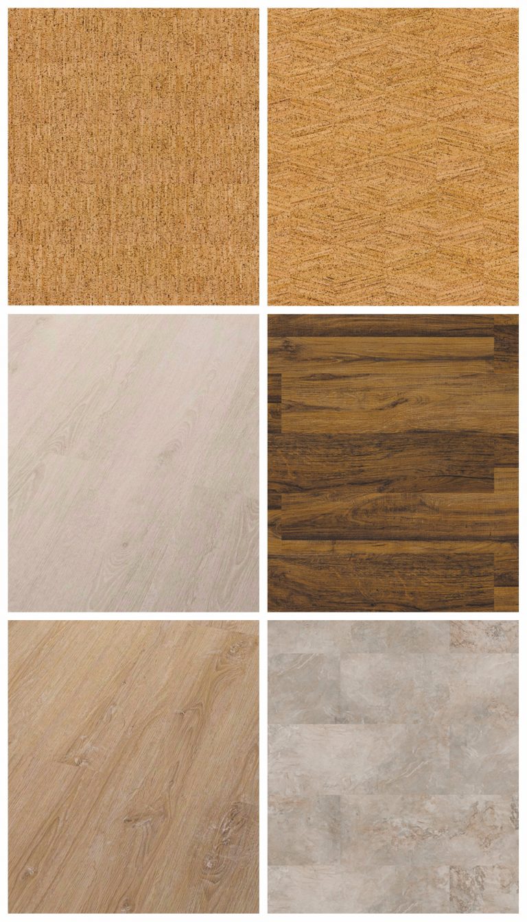 liège décoratif au sol trompe l oeil faux parquet