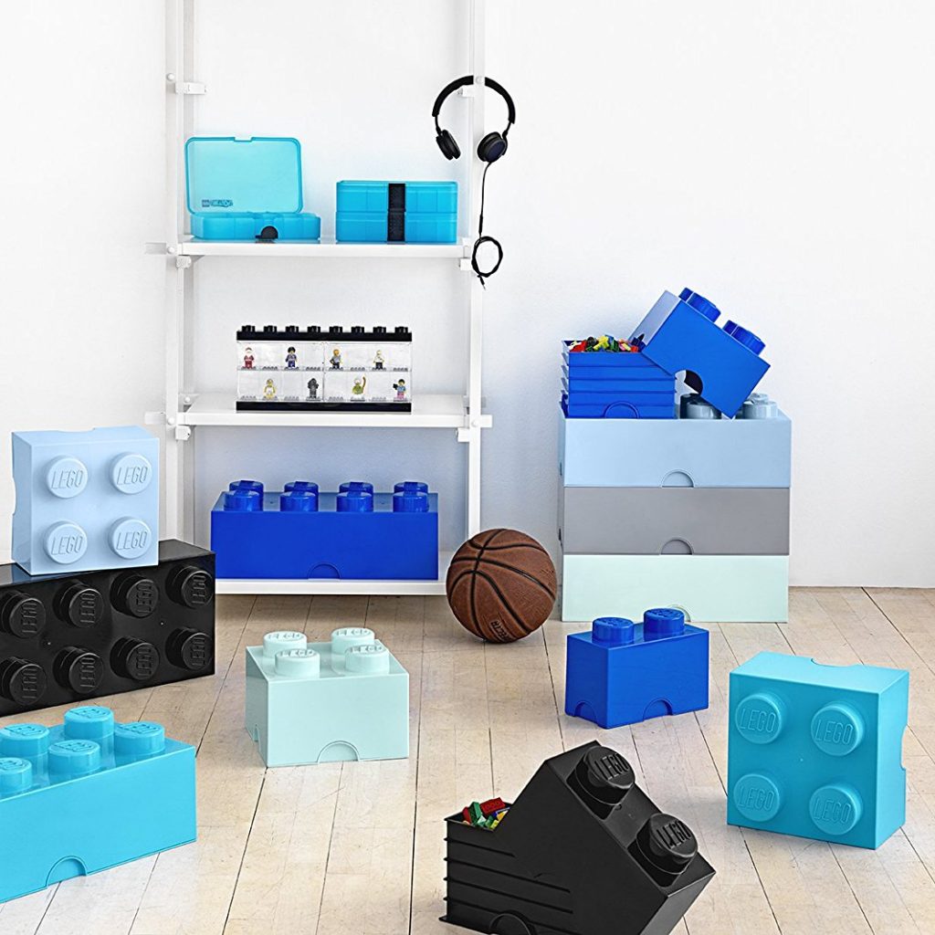 idées cadeaux enfant lego boite jouet enfant bleu