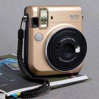 Fujifilm - Instax Mini 70 - Appareil photo instantané - Doré