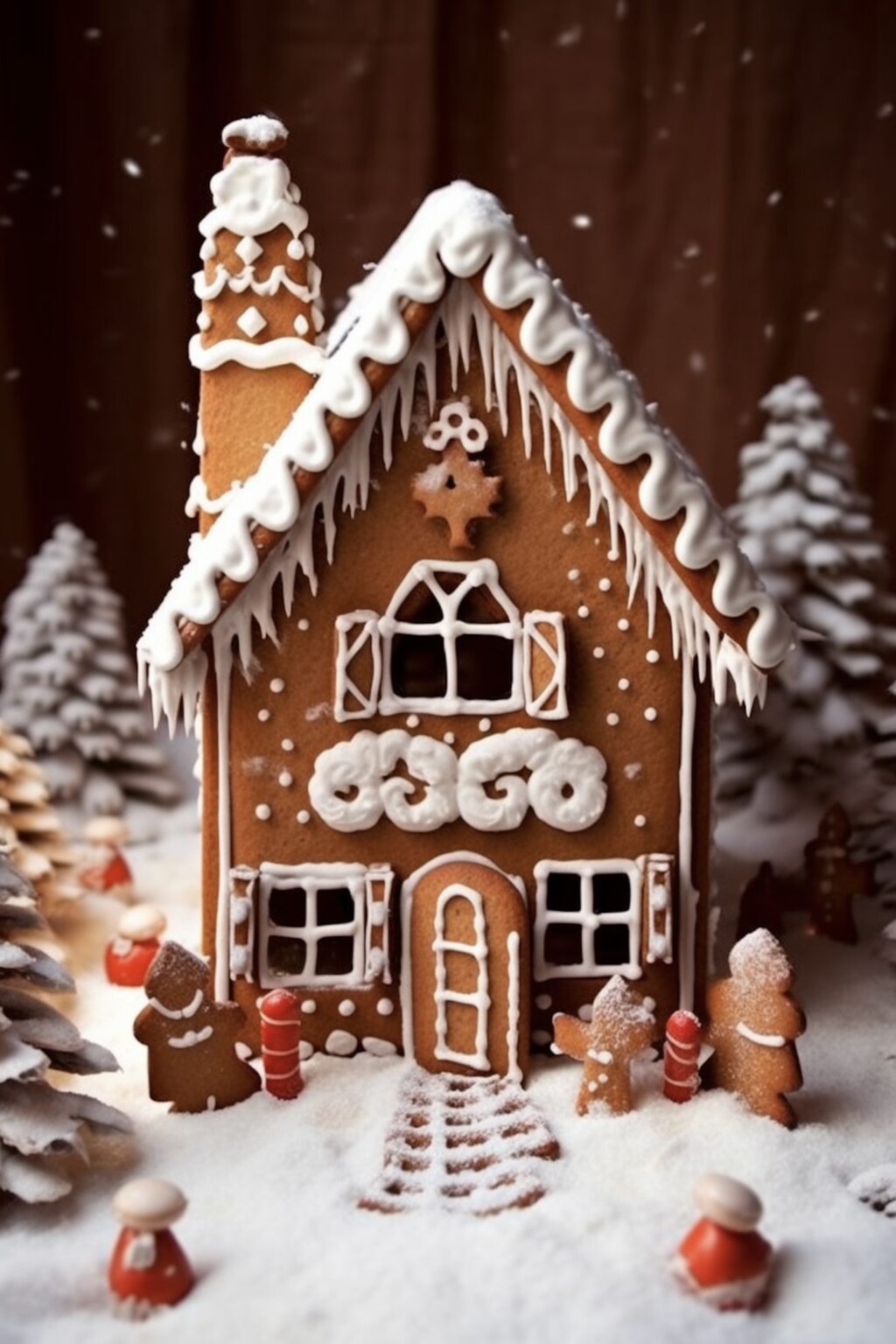 idée décoration maison pain épices glaçage