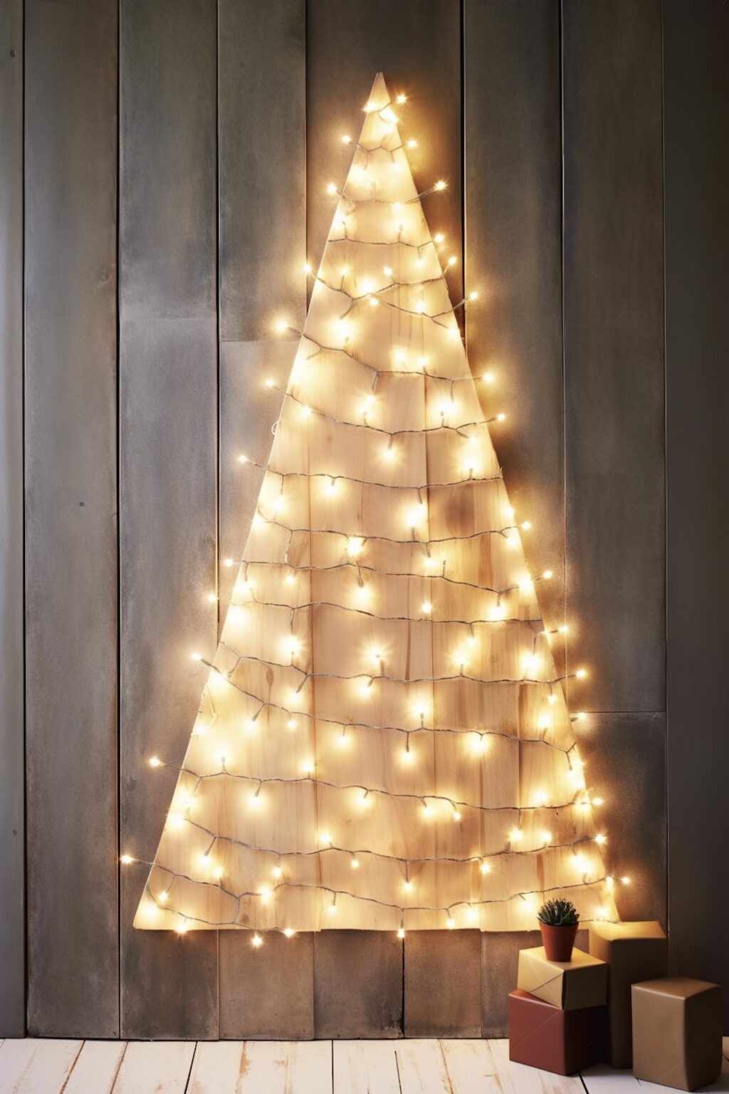 sapin lumineux pour décorer petit appartement