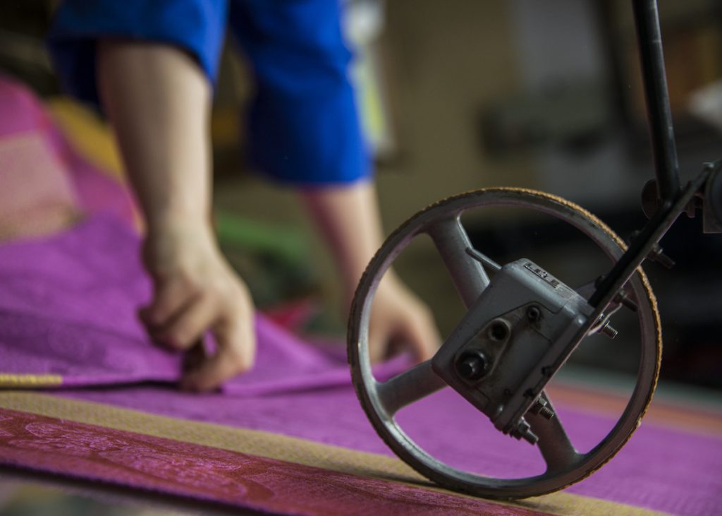 Le Jacquard Français secrets de fabrication et visite usine