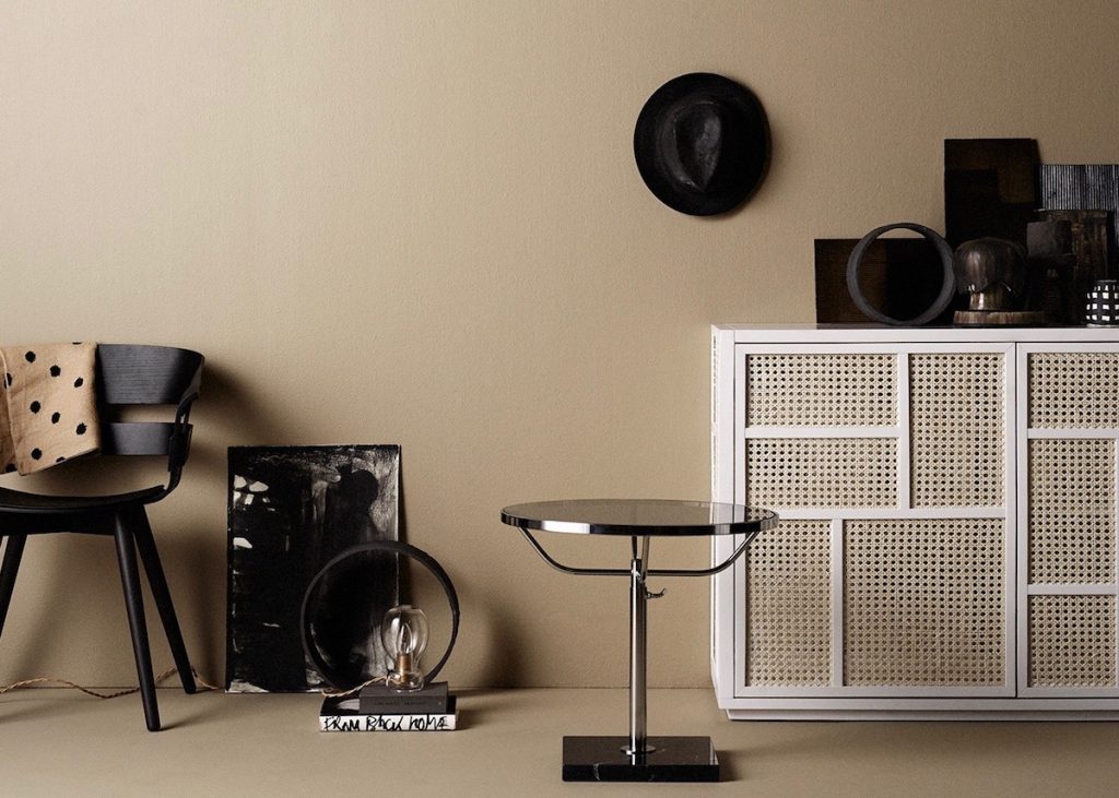 salon masculin deco couleur lin mur peinture