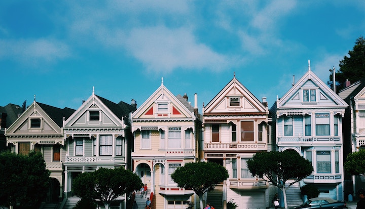 san francisco alamo square painted ladies