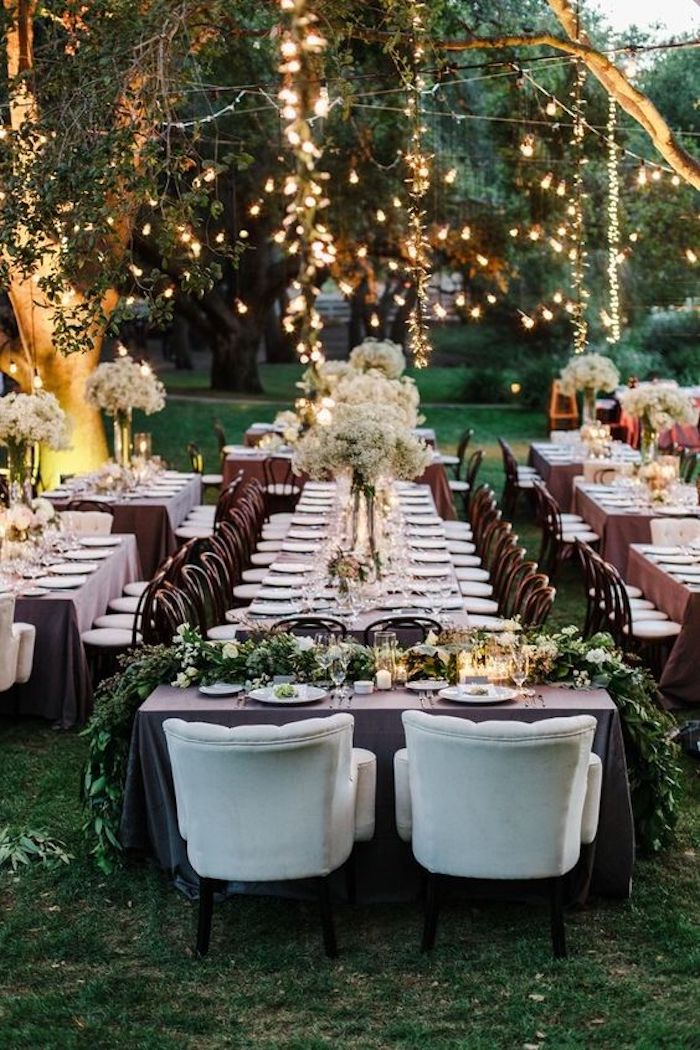 style rustique mariage champetre table decoration exterieur evenement
