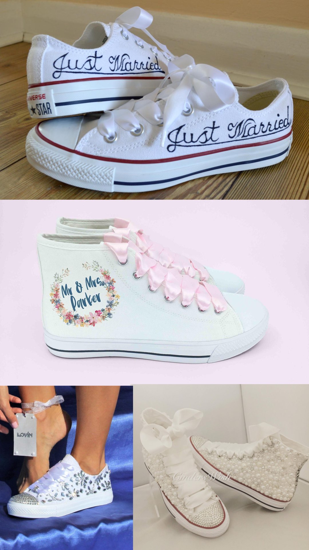 converse diy mariage comment customiser ses chaussures