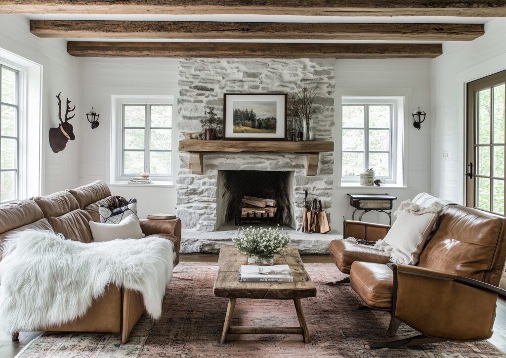 style rustique chic chalet - blog déco