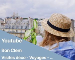 vidéo youtube visite décoration intérieure francais blog déco clemaroundthecorner