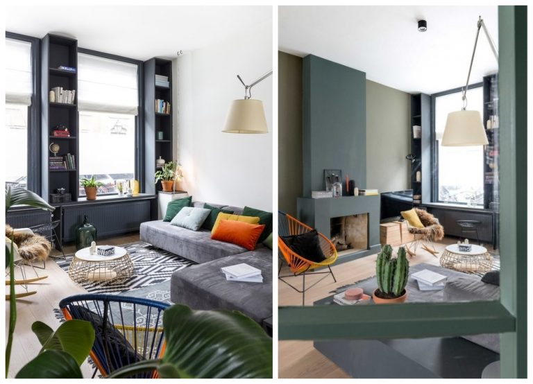 appartement bohème aux couleurs froides blog décoration intérieure clemaroundthecorner