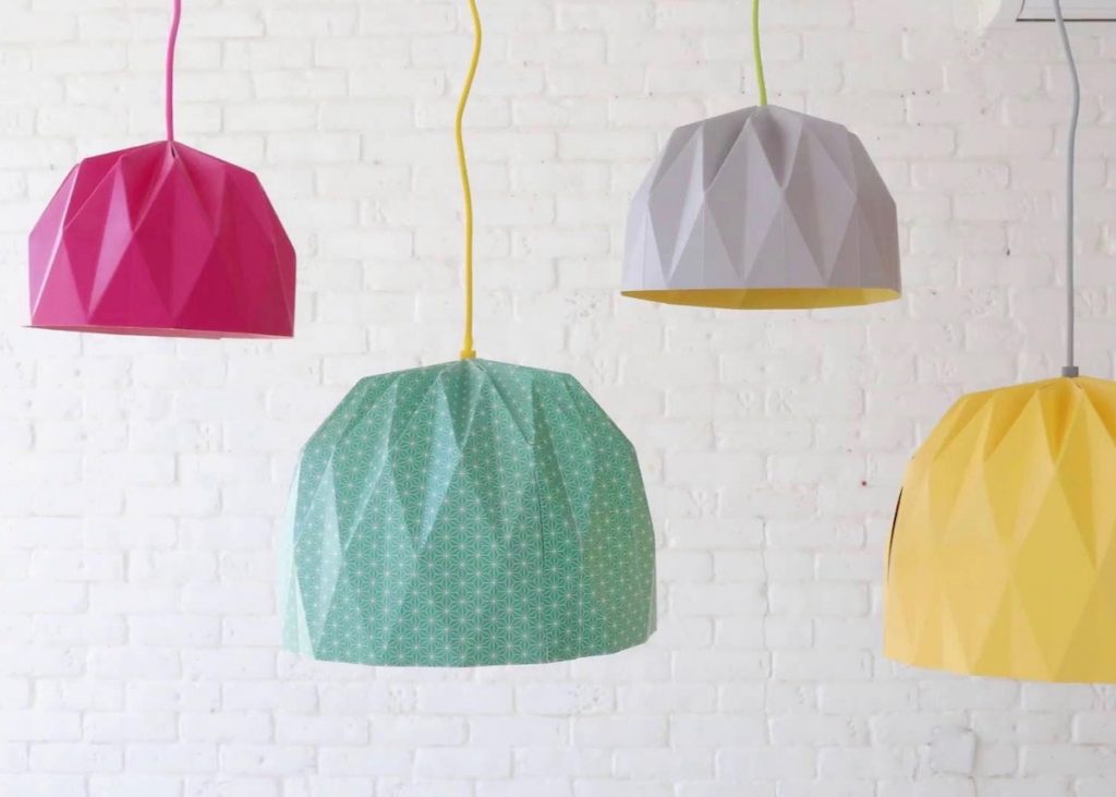 Tuto lampe origami ou l'acheter, la fabriquer Blog déco