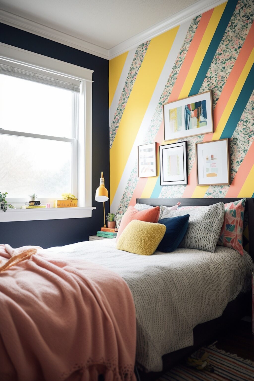 moderniser chambre ado fille décoration murale