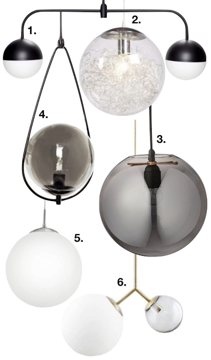 Lampe boule : la star de l'automne - ClemAroundTheCorner - Blog Déco