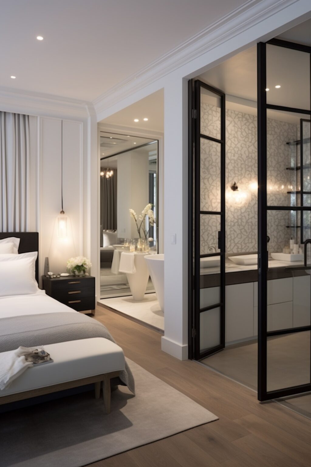 créer chambre parentale comme suite hôtel parisien