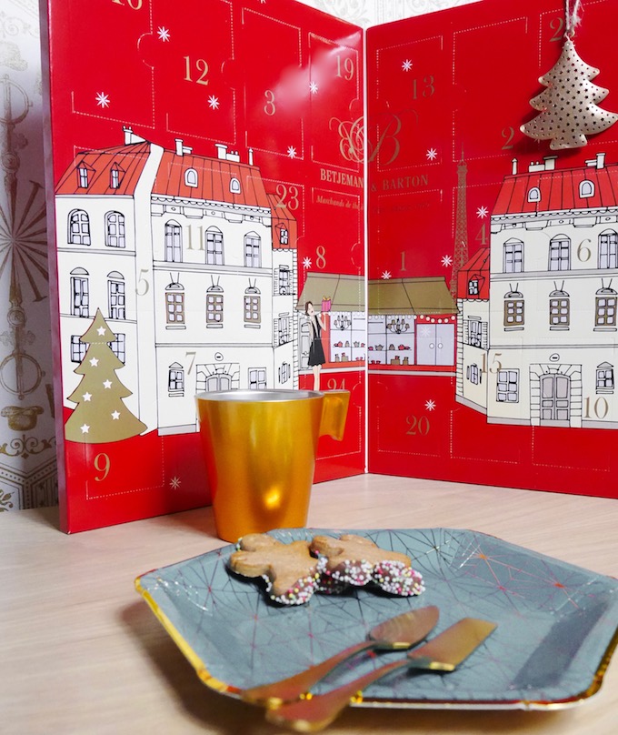 calendrier de l'avent 2018 thé Betjeman and Barton tisane avis - blog Clem Around The Corner