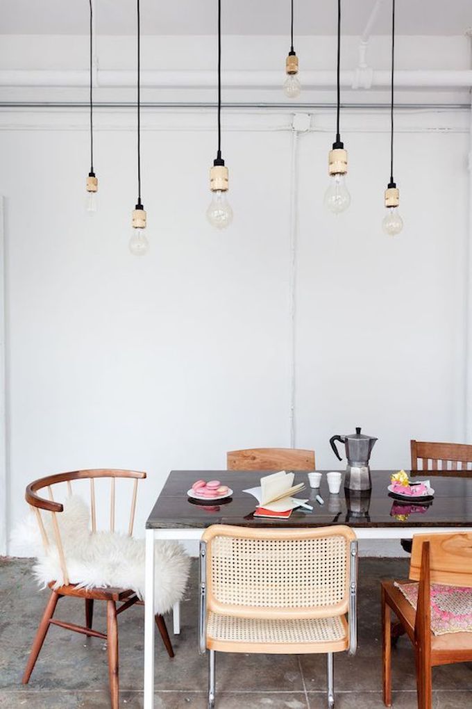 assortir des chaises dépareillées scandinaves hygge salle à manger blog déco clem around the corner