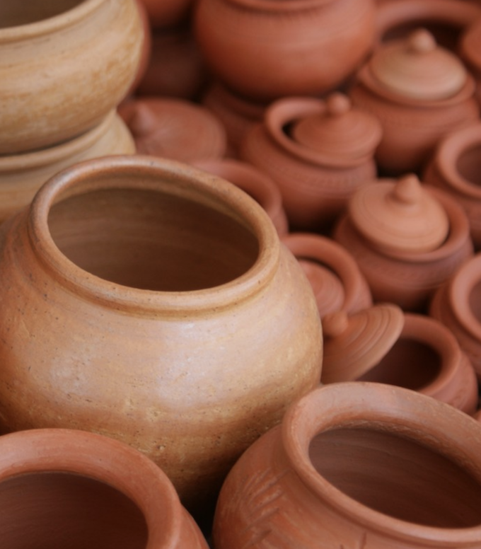 couleur terracotta poterie pot terre cuite orange marron blog déco clem around the corner