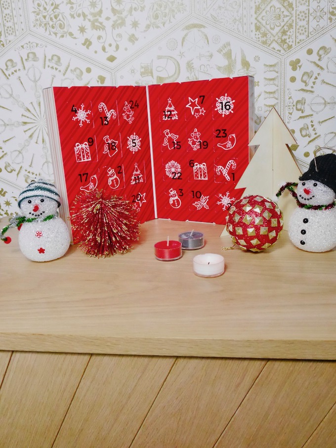 calendrier de l'avent 2018 partylite bougie avis - blog clem around the corner