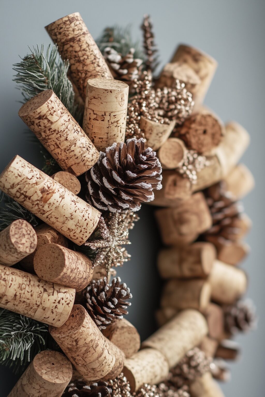 Noël écologique décoration upcycling bouchon liège