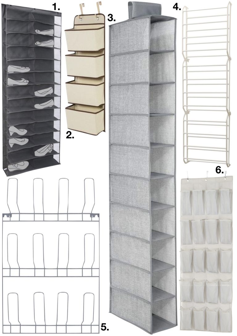 astuces pour ranger les chaussures suspension placard - blog deco - clem around the corner
