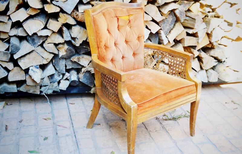 DIY chaise marron bois - blog déco - clem around the corner