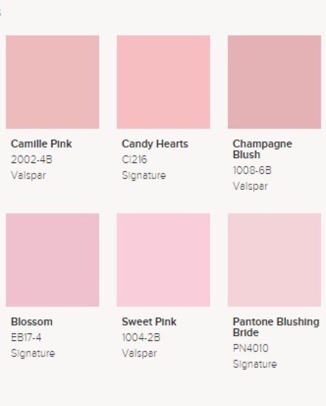 millennial pink palette ton rose - blog déco - clem around the corner