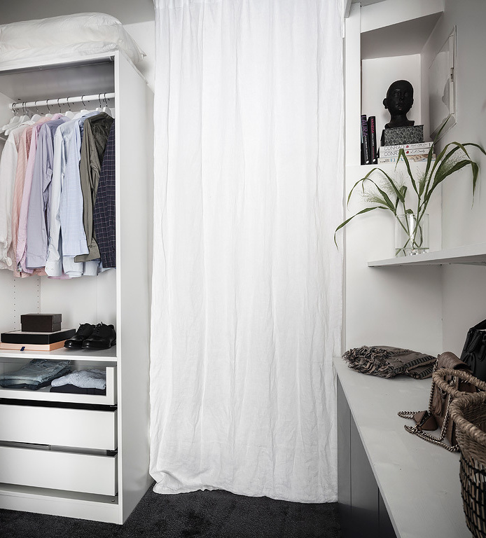 loft suédois dressing armoires rangement - blog déco - clem around the corner