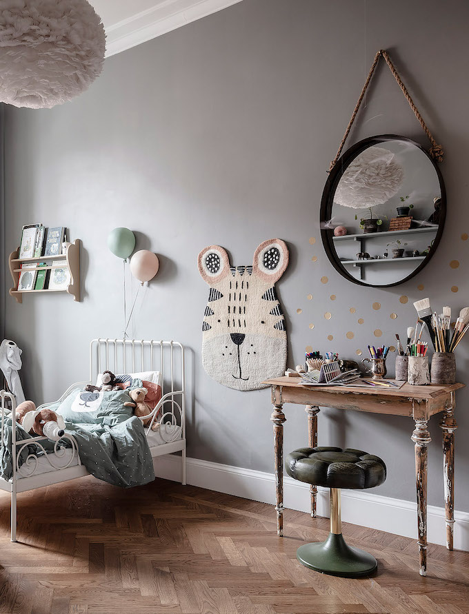 ambiance rustique chambre enfant meuble bois - blog déco - clem around the corner