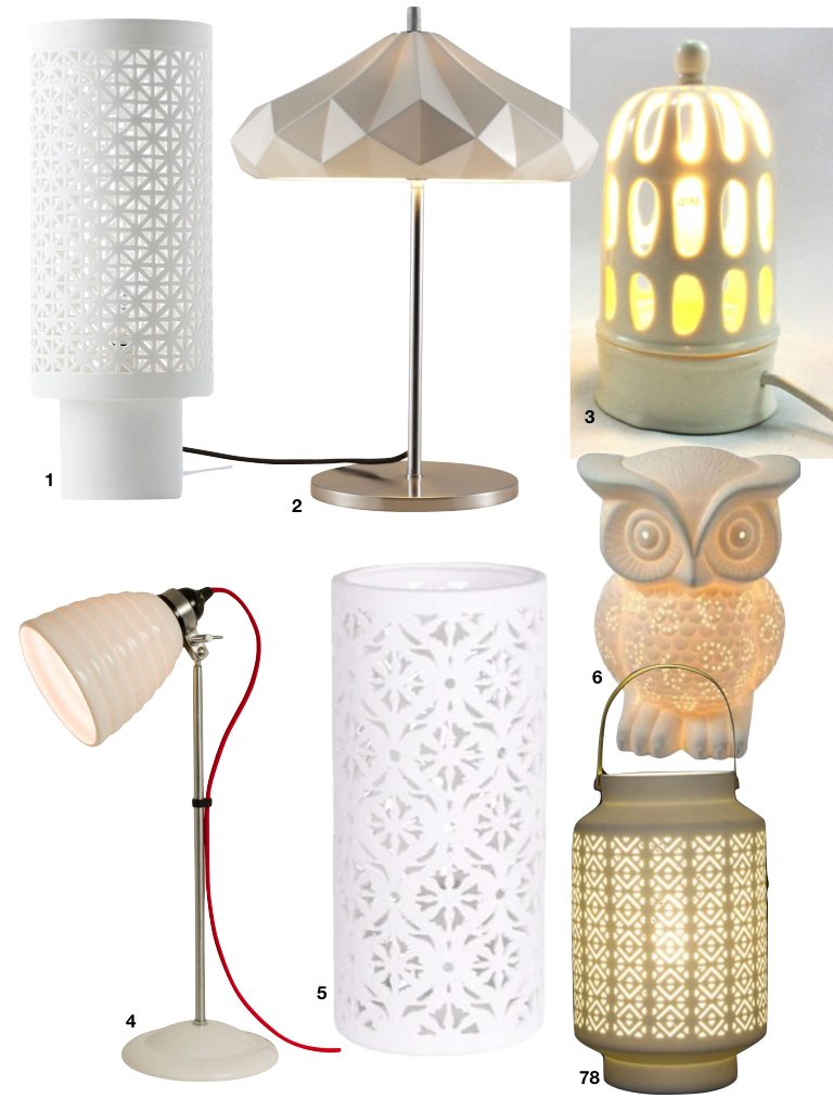 lampe sur pied en porcelaine design - blog déco - clem around the corner