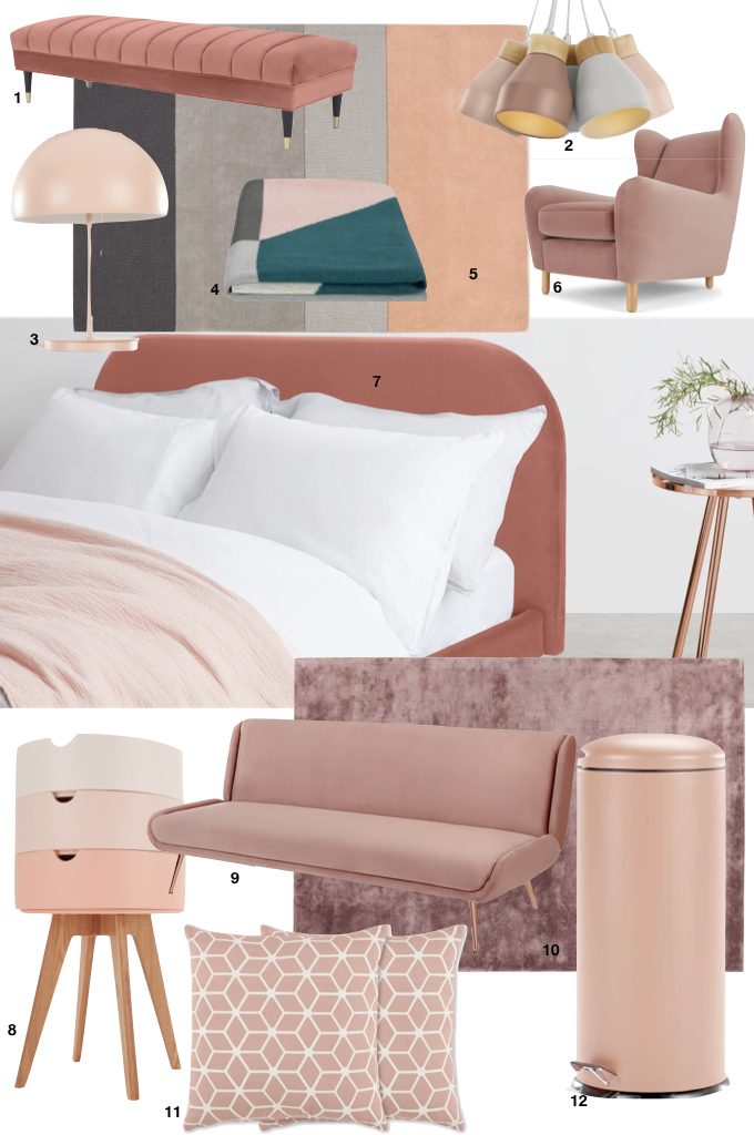soldes d'hiver made 2019 rose tendance blush blog déco clem around the corner